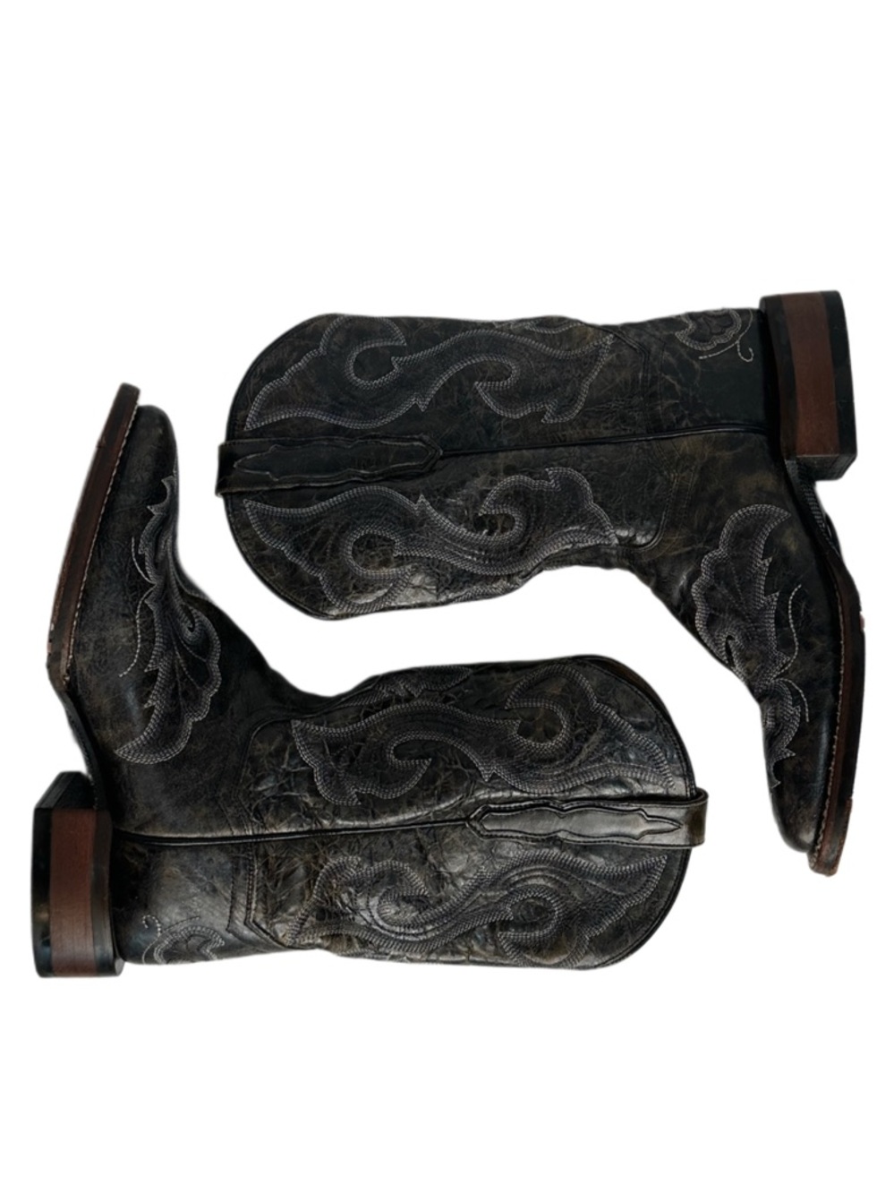 Dan Post Genuine Leather Cowgirl Boots - Picture 3 of 7